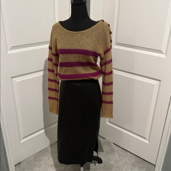 Mango Black Pencil Skirt - Picture 1 of 4